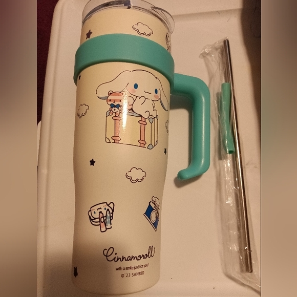 Cinnamoroll 41oz Stainless Steel Large Stanley Cup - Picture 2 of 6